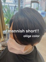 ヘアーリゾートサロン リチェット(Hair Resort Salon Ricetto) mannish short