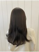 【マロンオリーブベージュ】ロングスタイル20代30代40代
