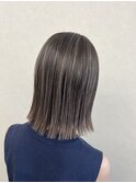 白髪ぼかしハイライト(8月)
