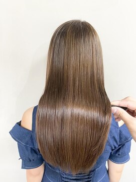 ポンパデュール(Pompadour) 髪質改善カラー