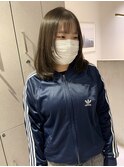 【 YOKE 】ミディアムレイヤーシャギー暗髪艶髪