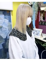 トーク 伊丹本店(TAL'KE)&nbsp;TAL'KE/ブリーチ×ホワイトブロンド_1227