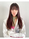 【チクロ】10代20代韓国ヘアNEWJEANSヘリン風レイヤーカット