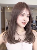 Cote 美髪/エアリーロング/顔まわり/前髪カット/韓国レイヤー