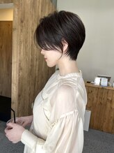 アノネ(anone) ショート×グレージュ