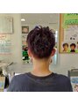 モア アヴァンセ スッキリ系メンズカット。ダブルカラーでカッコイイ！