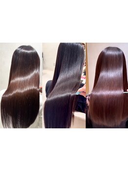 艶髪で話題の酸熱トリートメント/髪質改善トリートメント♪最大限の潤いで美髪に♪