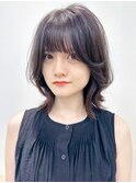 say.黒髪ボブルフネビージュ小顔ワンレンアッシュくびれオリーブ