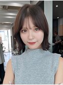 10代20代切りっぱなしボブショートヘアくびれボブ天神大名