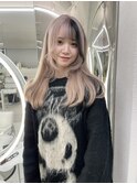 韓国/ハイトーンカラー/ワンホンヘア/レイヤーカット/髪質改善　