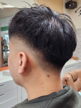 アポロカットステージ 相模大野店 アップバング/ツーブロックマッシュ<理容室>[メンズ/相模大野]