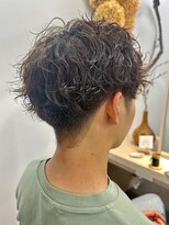サロンドジョー(salon de joe) ツイストスパイラルパーマメンズマッシュ波巻きパーマ 奥東巧真