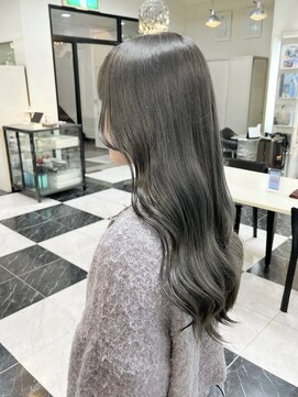 テテ(TETE) Olive greige/ブリーチ