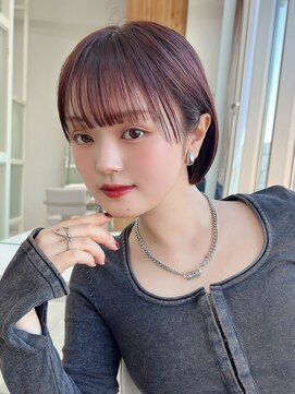 アフロート ディル(AFLOAT D'L) 30代前下がりレイヤーボブで絶壁解消小頭効果のひし形シルエット