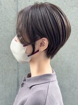 オーク 学芸大学(OAK)&nbsp;耳かけショートボブ くびれボブ 透明感 イルミナカラー