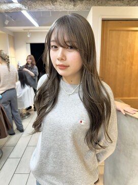 テトラ バイ ネオリーブ 横浜西口店(tetra by neolive) オリーブベージュ　ブリーチ　ダブルカラー　レイヤー