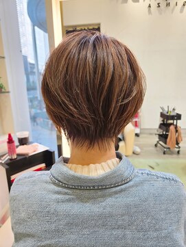 ウィル あべの店(WiLL) イメチェン丸みショートナチュラルボブ30代40代50代田嶋h