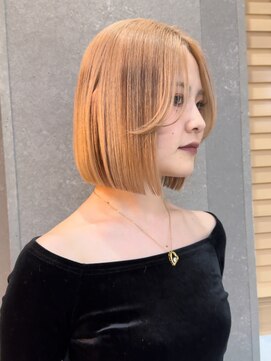 ロンド 表参道店(Lond) ◇ボブ 縮毛矯正 顔周りカット 表参道 髪質改善