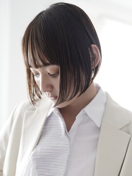 ケーツー 谷町(K-two) 楽にオシャレなラインボブ