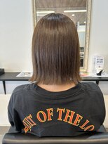 シャルティア 松江店(SHALLTIA.)&nbsp;外ハネ切りっぱなしボブ