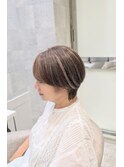 白髪ぼかし/脱白髪染め/脱白髪染めハイライト/透明感