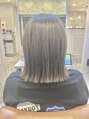 アグ ヘアー エメ 草加店(Agu hair aimer)&nbsp;極細ハイライトで立体感UP＋透明感引き立つ極細グレージュへ☆
