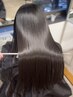 カット+プレミアム地毛風ストレート+髪質改善tokioトリートメント/横浜