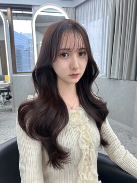 ボタン ハカタ(VOTAN hakata) 薄め前髪/暗髪/グレージュカラー/ブリーチなし