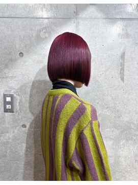 ストレートトウキョウ(STRAIGHT TOKYO) ボブ/ケアブリーチ/暖色系