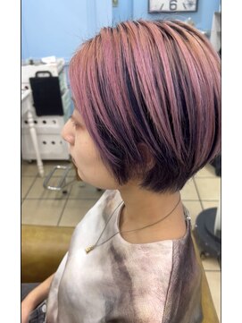 シャルティア 岩国(SHALLTIA) デザインカラー/ツートーンカラー/ピンクベージュ/個性的