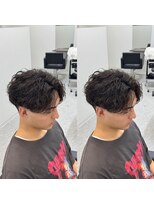 ブライト(BRIGHT) シャドウパーマセンターパート