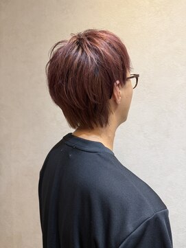 ネウィ 大分中央町店(newi) ダブルカラーでつくるピンクハイトーンショート