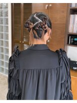 ルイス(Lewes)&nbsp;ヘアセット/ロングヘアセット/カチモリ/結婚式参列セット