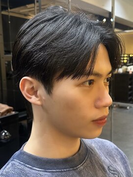 骨格補正ダウンパーマ×コンパクト韓国マッシュ