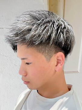 サンティエ(scintiller) メンズ/ブリーチ/ダブルカラー/ハイライト/バレイヤージュ