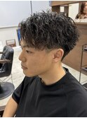 メンズパーマ/ニュアンスパーマ/メンズカット/波巻き