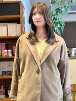 ボタニカ(Botanica)&nbsp;ミディアムレイヤー/くびれヘア/シースルーバング/20代/30代