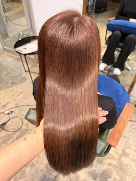 ヘアーラボ ハチ(HAIR LABO HACHI) オレンジブラウン