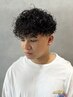 【メンズ】カット+プードルパーマ￥10000[天文館/ツイストスパイラルパーマ)