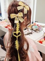 バサラ 浅草寺店(VASARA)&nbsp;推しカラーサイドポニー