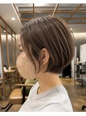 ひし形ショート/くびれショート/ショートボブ