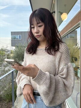 エムサロン 元総社(emusalon) 【Yuuka】温かみのあるピンクブラウン