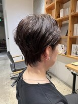 アルトル 池袋2nd(altru)&nbsp;◇大人40代50代60代ショートボブ丸みショート白髪ぼかし
