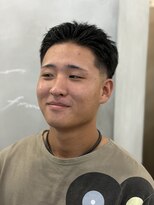 ヘアーワークスヴィクサス 諫早店(HAIR WORKS VIXUS)&nbsp;ミドルフェード×スパイキーショート
