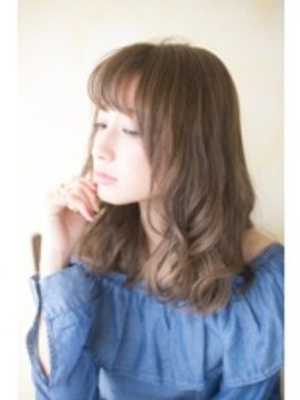 オハナ(ohana) 【ohana/表参道】赤みを打ち消すワイドバンググレージュカラー