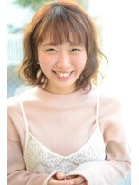 キュート Cute&nbsp;大人可愛い☆愛されウェーブボブ