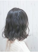 京都・西院cuculehair　ゆるふわカーキ