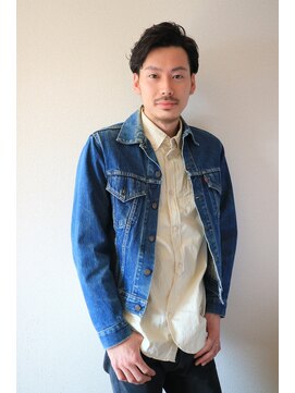 レオン(Re:ON) かきあげナチュラルメンズカット