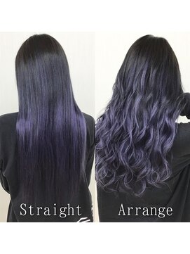 ARビューティー ギンザ(AR Beauty Ginza) アメジストブルー#シールエクステ#グラデーションカラー#銀座
