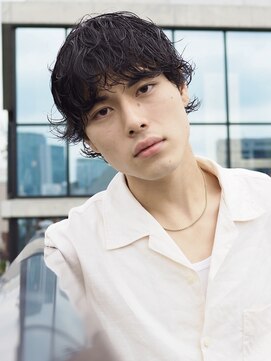 プレディカ(pledica) ニュアンスカールパーマ×マッシュウルフ【pledica 表参道】